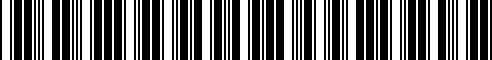 Barcode for 07119931015