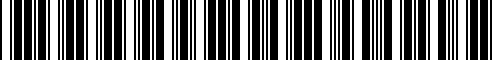 Barcode for 11127923595