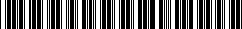 Barcode for 11147706498