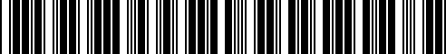 Barcode for 11317674453