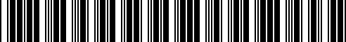 Barcode for 33121231238