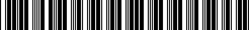 Barcode for 36311233321