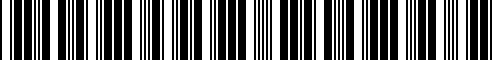 Barcode for 61312305233