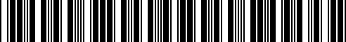 Barcode for 65755B55092